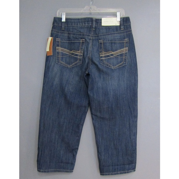 NEW Sonoma Modern Fit Denim Capris Size 8 - Picture 3 of 5